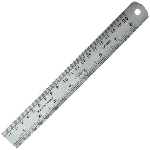 خطکش20-سانتی-فلزی